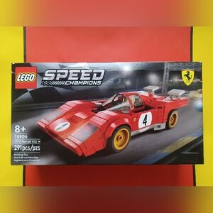 LEGO 76906 Speed Champions 1970 Ferrari 512 M set. New